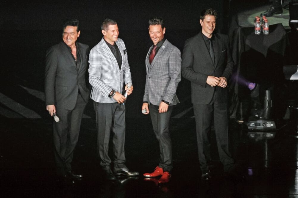 Il Divo presentó su nuevo disco, que se lanzará en mayo. Foto: CARLOS MEJÍA. EL UNIVERSAL