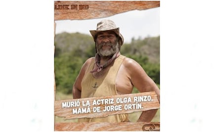 Jorge Ortín se entera en "Survivor" de la muerte de su madre, Olga Rinzo