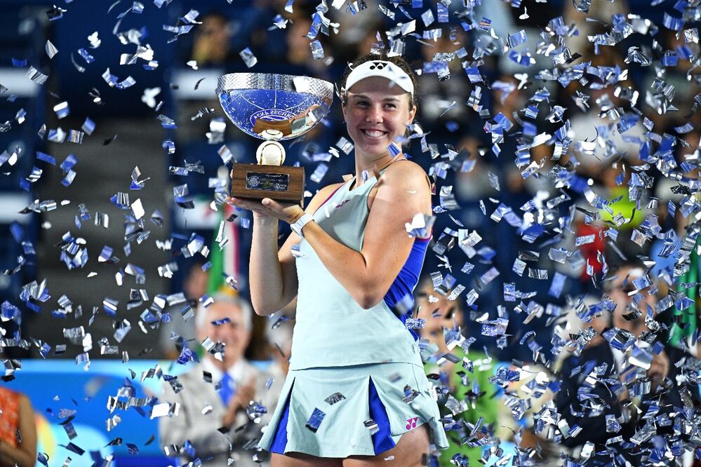 Linda Noskova ganó el Abierto GNP Seguros / FOTO: Abierto GNP Seguros