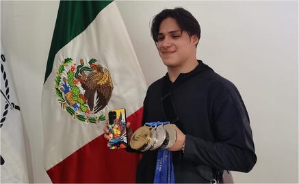 Osmar Olvera tras regresar a México como campeón del mundo; "es un sueño hecho realidad", asegura el clavadista