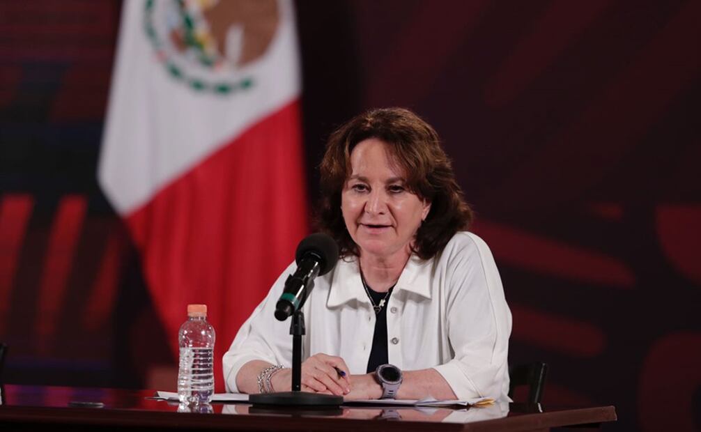 Sara Irene Herrerías Guerra, titular de la Fiscalía Especializada en materia de Derechos Humanos (FGR). Foto: Diego Simón Sánchez/ EL UNIVERSAL