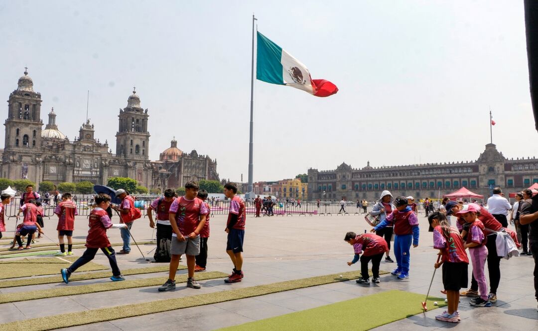 Brugada presenta Torneo de Golf en CDMX; dejará derrama de más 2 mil mdp. Foto: Especial