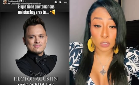 Toñita se despide de Héctor Zamorano con mensaje que desata polémica: “El que tiene que tomar sus maletas hoy eres tú”