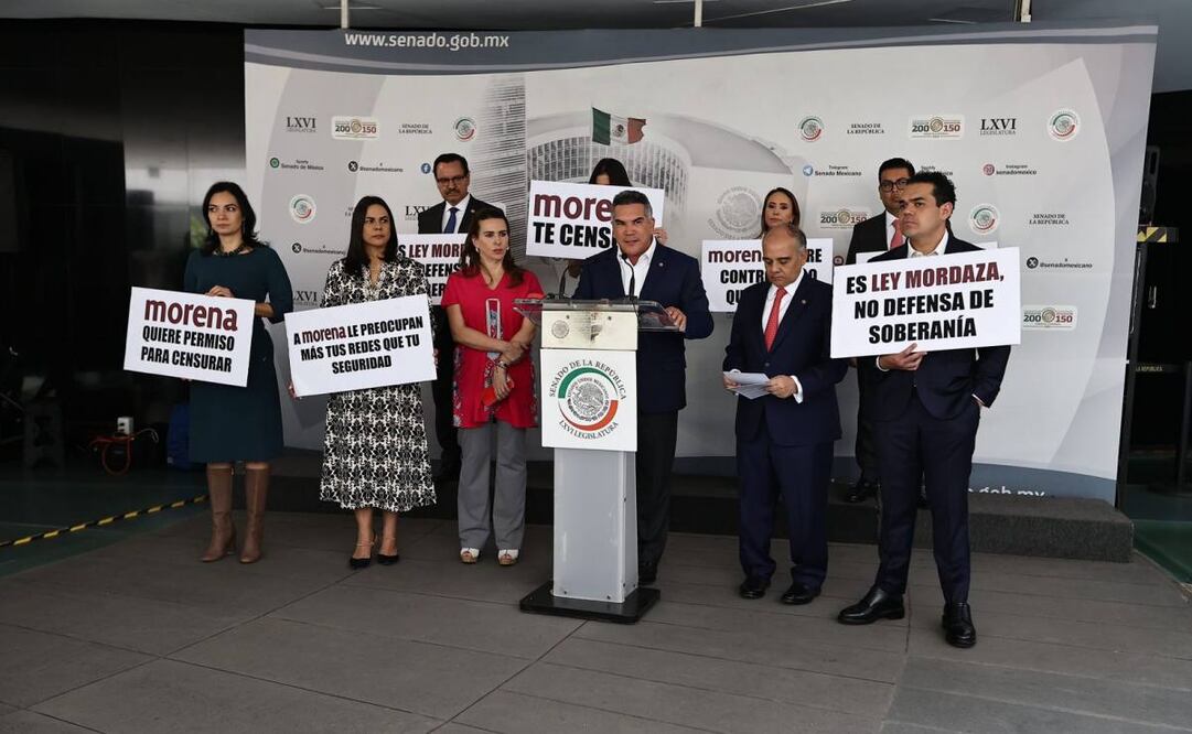 Bancada del PRI expone su oposición a la propuesta sobre comunicaciones de Morena. Foto: Berenice Fregoso/ EL UNIVERSAL