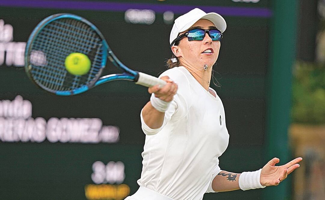 La tenista mexicana Fernanda Contreras va por los cuatro del Grand Slam