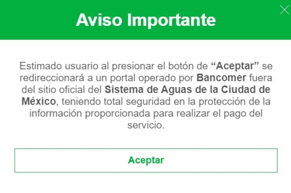 Cómo pagar tu recibo de agua en línea
