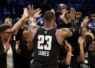 Team LeBron se lleva el Juego de Estrellas de la NBA