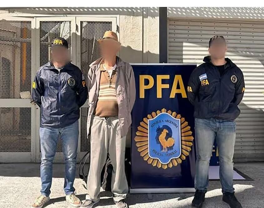 Chasam Naem Chatay, el colombiano nacido en Siria detenido en Argentina por terrorismo. FOTO: LA NACIÓN/GDA