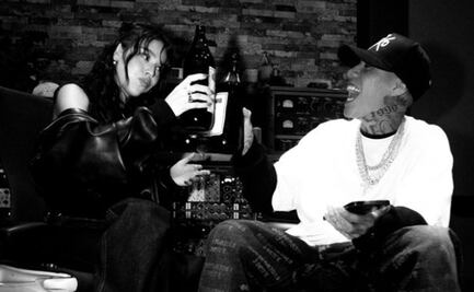 Danna y Santa Fe Klan muestran su lado relajado al posar con caguamas: ¿se viene una colaboración?