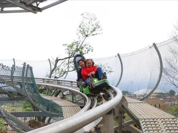 Así es el tobogán de montaña en este pueblo mágico