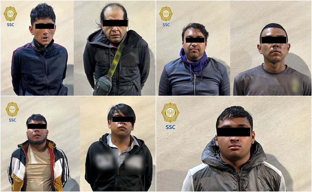 Detenidos en Iztapalapa. Foto: Especial