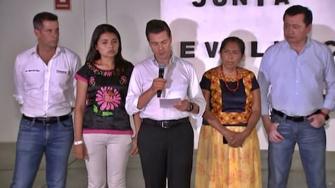 Peña Nieto anuncia tres días de luto por 61 víctimas del sismo