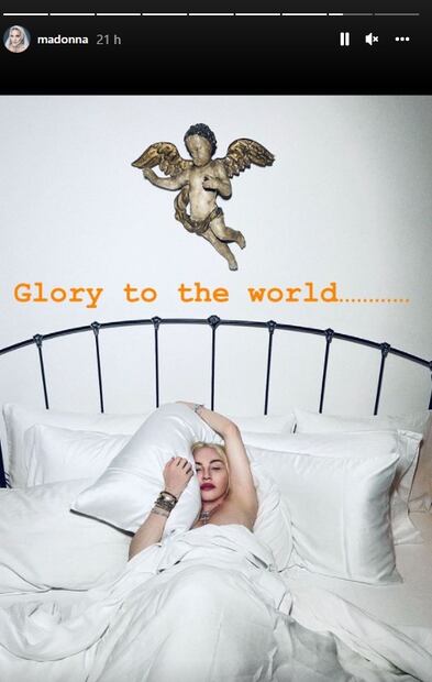 A sus 63 años, Madonna se destapa en atrevida sesión de fotos