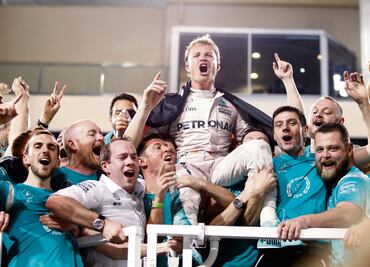 Misión cumplida para Nico Rosberg