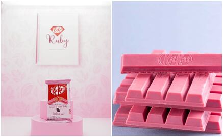 Ya llegó a México el primer chocolate rosa