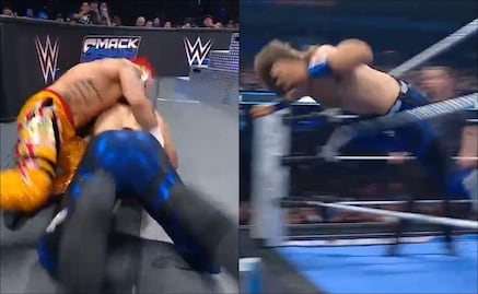 El luchador mexicano Rey Fénix rescata a su rival de riesgosa caída; lo salva de posible lesión