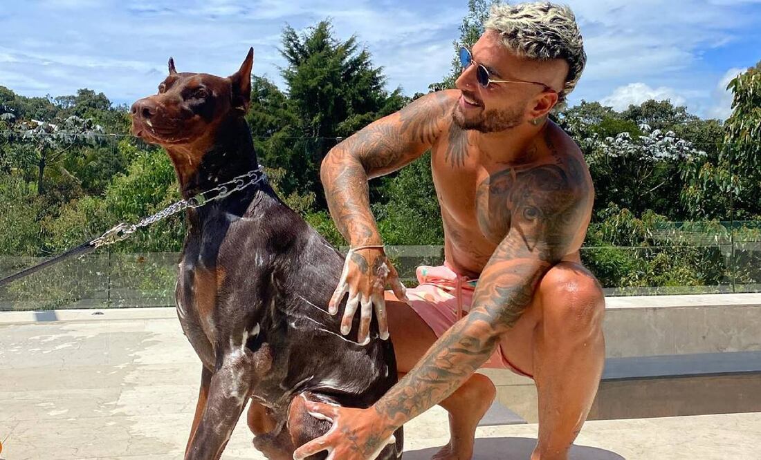 El colombiano tiene tres perros, dos de los cuales tienen cuenta en Instagram. Foto: Instagram