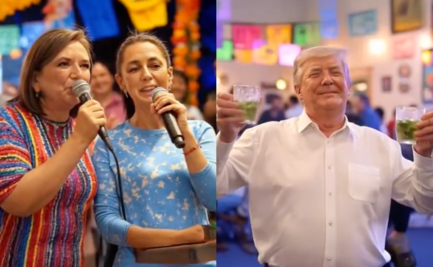 Desde Sheinbaum hasta Trump; IA pone a bailar al ritmo de “El Palomito” de Los Cadetes a políticos de México y EU