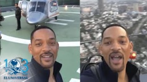 Will Smith disfruta la CDMX desde las alturas