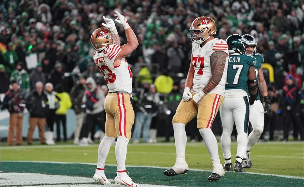 Los 49ers de San Francisco eliminaron a los Eagles de Philadelphia y la NFL tendrá un nuevo campeón / FOTO: AP