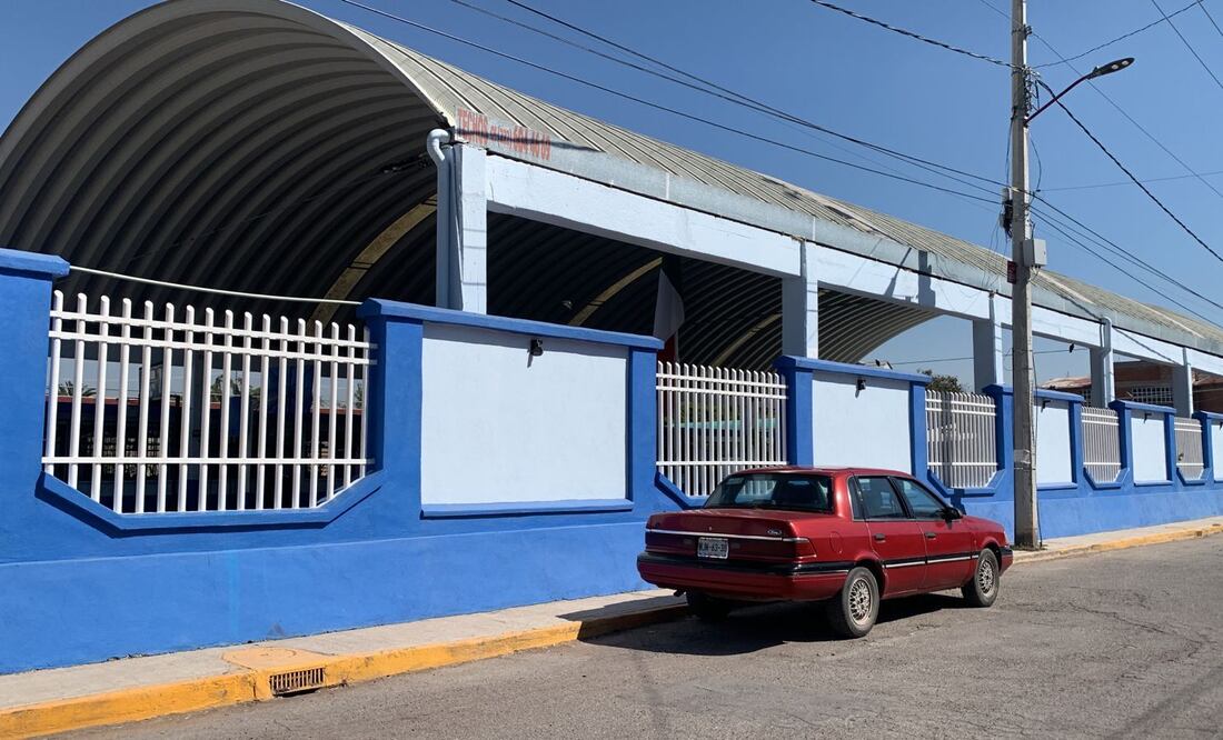 Primaria Santa María, en el municipio de Acolman. Foto especial