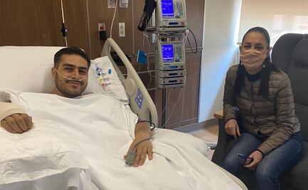 Sheinbaum visita a Omar García Harfuch en el hospital