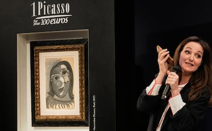 Un hombre gana un cuadro de Picasso valuado en un millón de dólares en una rifa