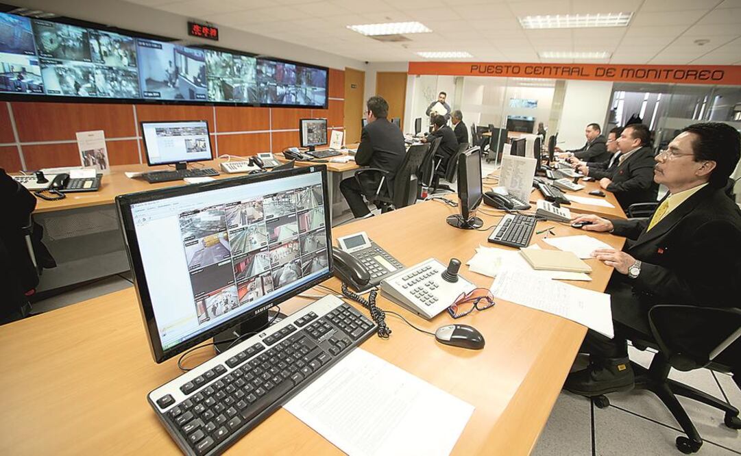 Cámaras de seguridad del Metro