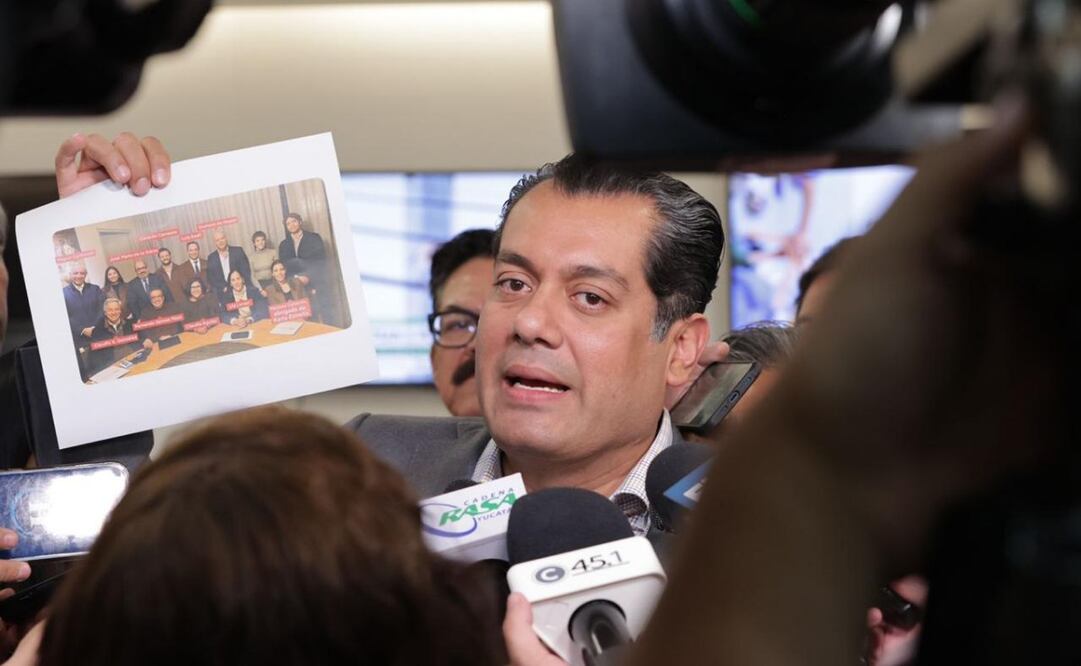 Sergio Gutiérrez Luna acusa campaña de desprestigio contra su esposa Diana Karina Barreras. Foto: Especial