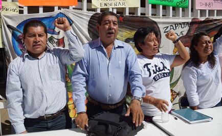 Líderes detenidos de la CNTE tramitan amparo