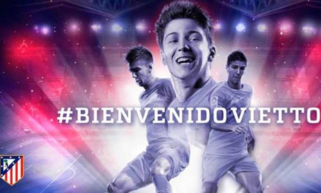 Atlético de Madrid contrata a Luciano Vietto