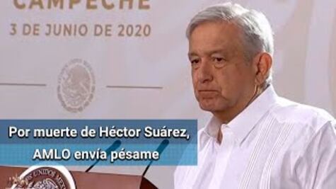 “Héctor Suárez, uno de los mejores actores de México”: AMLO