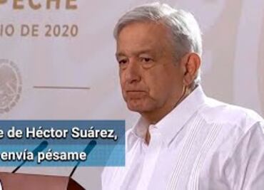 “Héctor Suárez, uno de los mejores actores de México”: AMLO