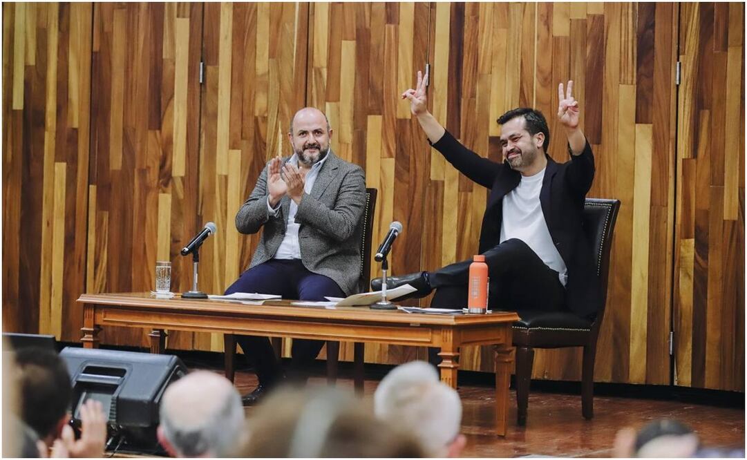 Jorge Álvarez Máynez visita la Universidad de Guadalajara. Foto: Especial