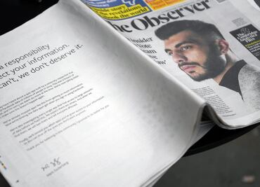 Mark Zuckerberg publica disculpa por caso de Cambridge Analytica