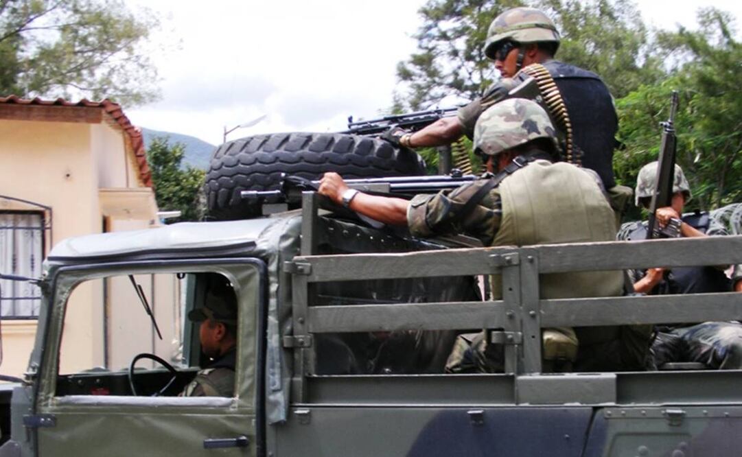 Militares asesinados. Foto: EL UNIVERSAL