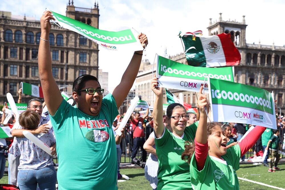 90 por ciento de los mexicanos sigue a la Selección Nacional (Foto: Berenice Fregoso / EL UNIVERSAL)