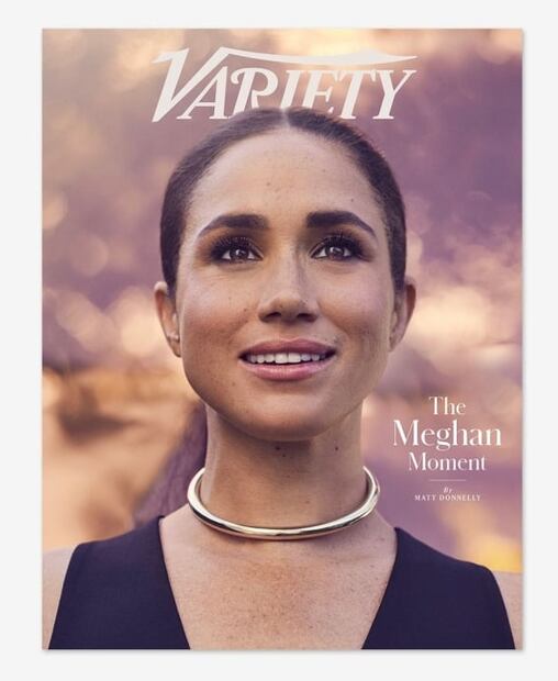 Meghan Markle deslumbra con sus looks en la revista Variety