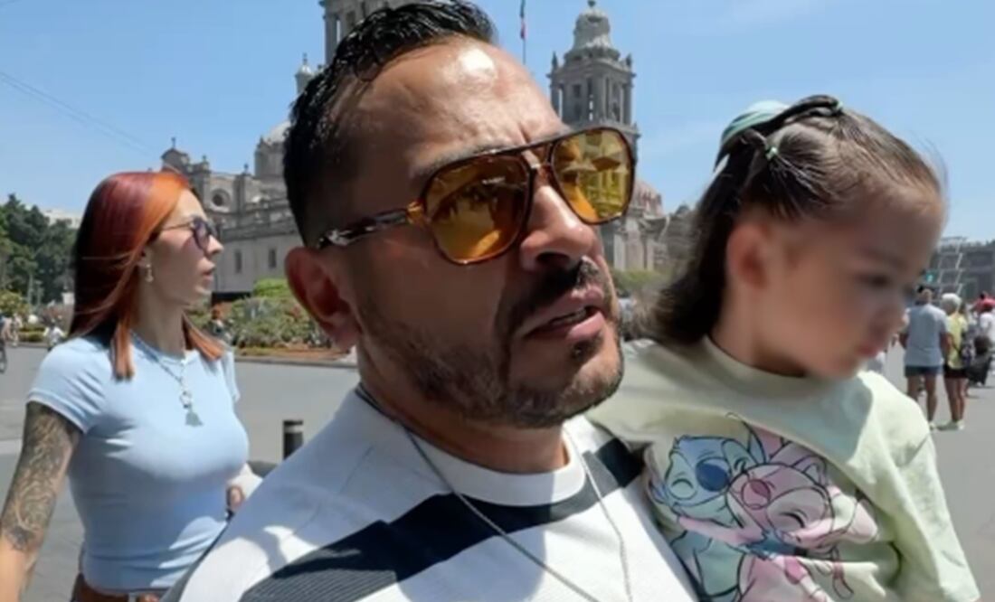 Luis Fernando Peña junto a su familia. Foto: Instagram oficial.