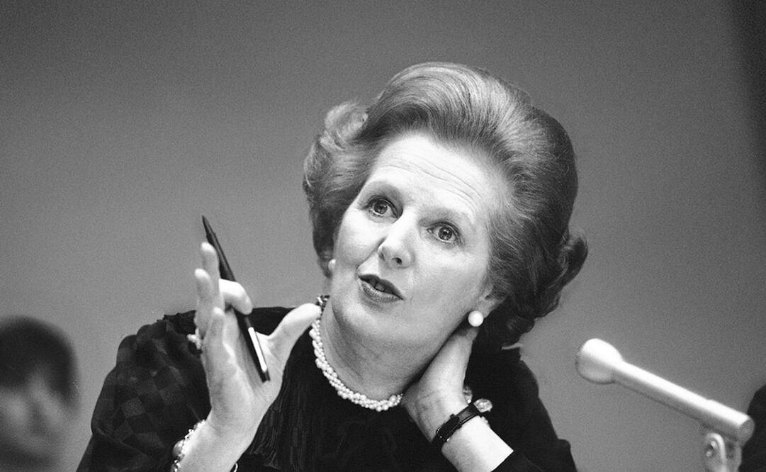 Margaret Thatcher tenía 53 años cuando asumió el cargo como Primera Ministra del Reino Unido en 1979, representante del Partido Conservador. Foto: AP.