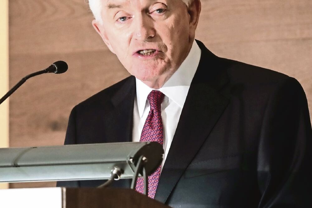 Adver tencia. Thomas Donohue, presidente de la US Chamber of Commerce, asegura que habrá resultados devastadores si se cancela el TLCAN. FOTO: ARCHIVO EL UNIVERSAL