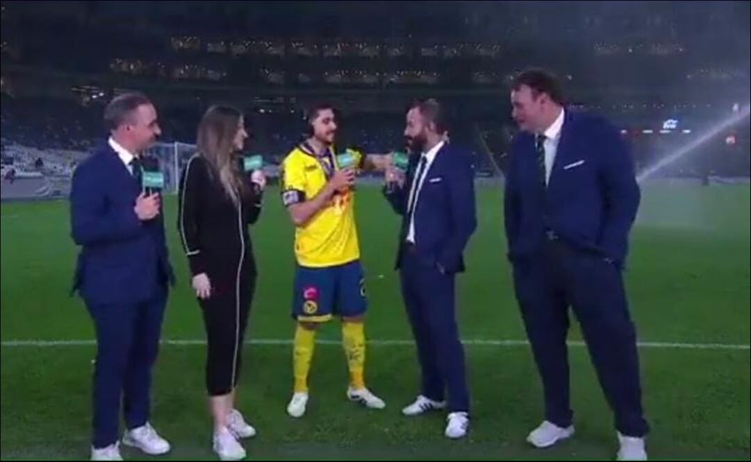 Henry Martín revienta a Marc Crosas; lo hizo en plena entrevista para TUDN - Foto: Captura de pantalla