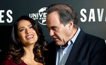 El día que la mirada de Oliver Stone incomodó a Salma Hayek