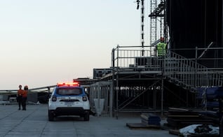 Muere trabajador en accidente durante montaje de show de Shakira en Río