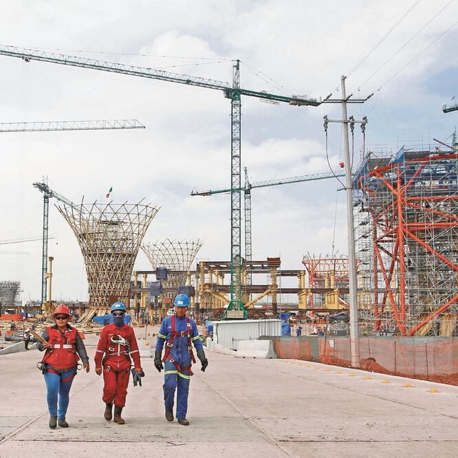 Revisar la legalidad de la decisión de cancelar el proyecto en Texcoco es la principal exigencia del colectivo #NoMásDerroches. ARCHIVO EL UNIVERSAL