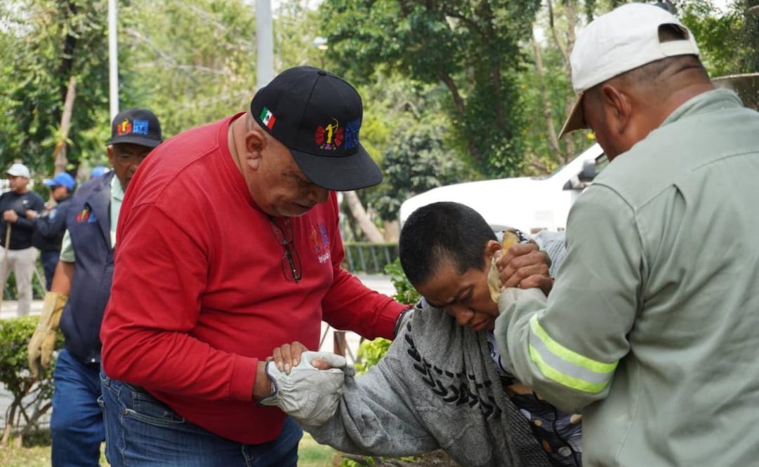 Alcaldía Cuauhtémoc atiende a 45 personas en situación de calle; retira 73 toneladas de basura.
Foto: Especial.