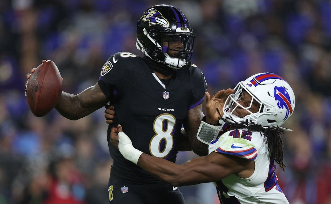 Los Ravens aplastaron a los Bills / Foto: AFP
