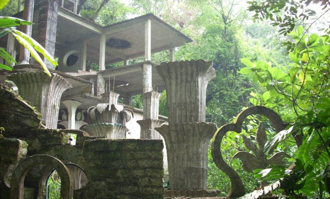 Edward James creó el Jardín Escultórico de Xilitla. FOTO: Archivo.