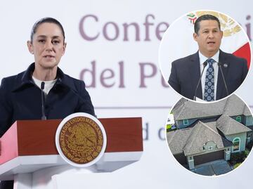 Sheinbaum llama a Diego Sinhue a esclarecer polémica de casa en Texas; "debe aclarar el presunto acto de corrupción", dice