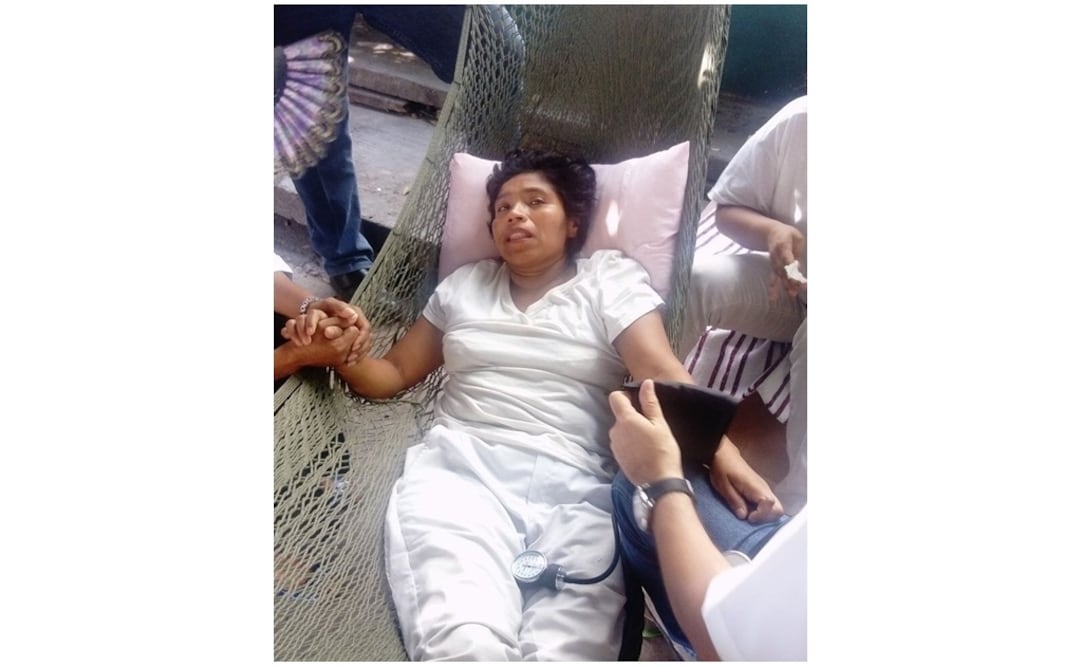 Enfermera Gabriela Mayanin López Cruz, de 40 años, una de las más delicadas de salud (Foto: Cortesía)